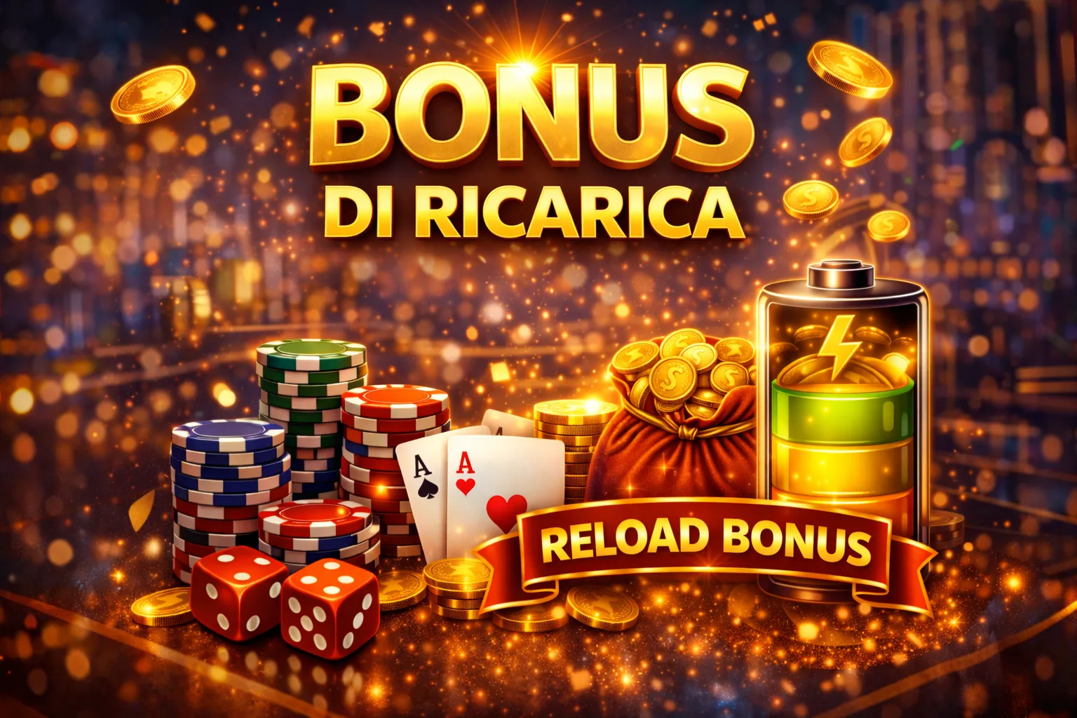 Bonus di ricarica casino non AAMS