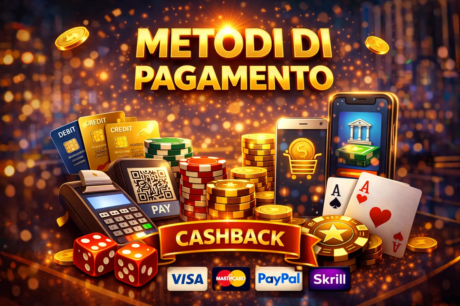 Metodi di pagamento casino non AAMS